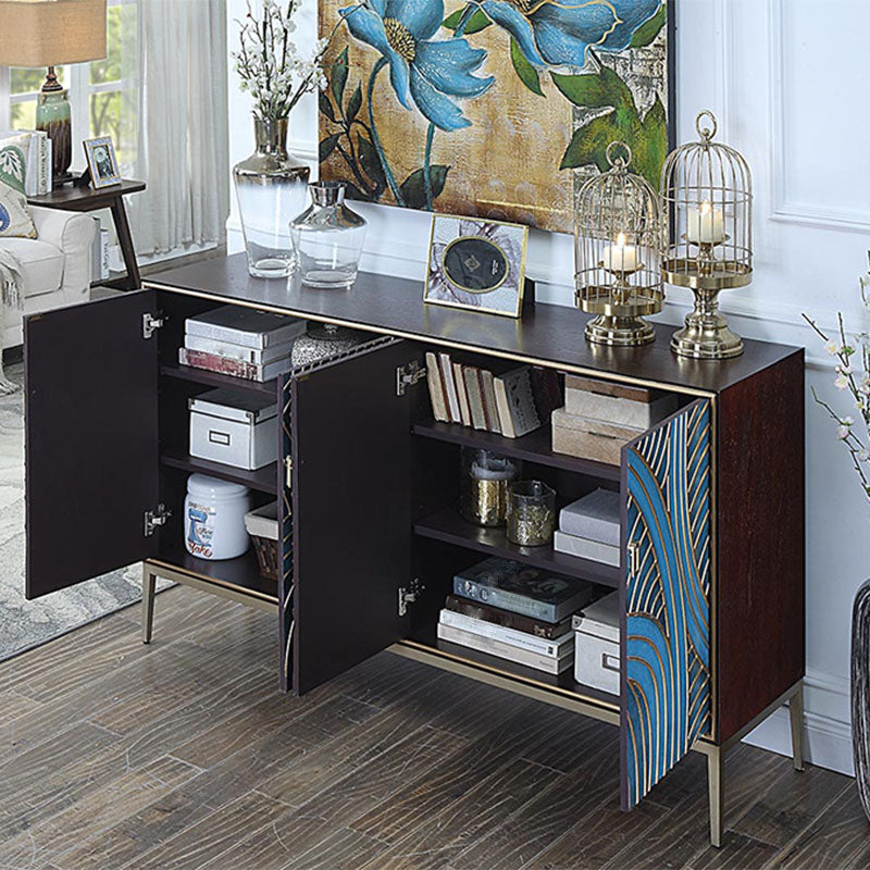 Modern Storage Chest Manufactured Wood Dresser , 12.48/15.6 Inch Width