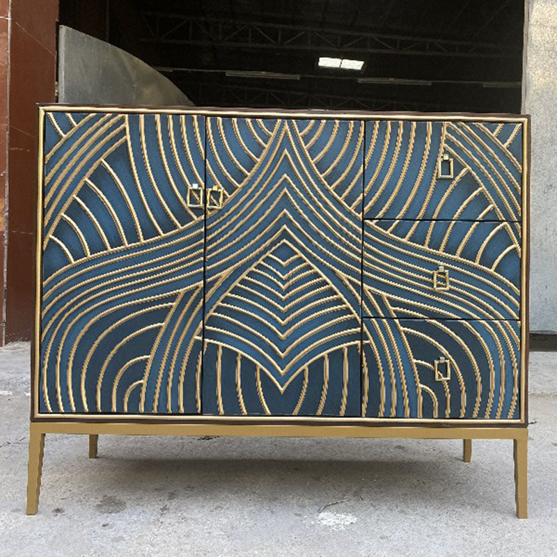 Modern Storage Chest Manufactured Wood Dresser , 12.48/15.6 Inch Width