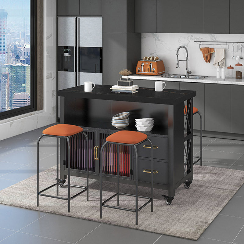 Modern Kitchen Island Table Dining Room Kitchen Island with Drawer