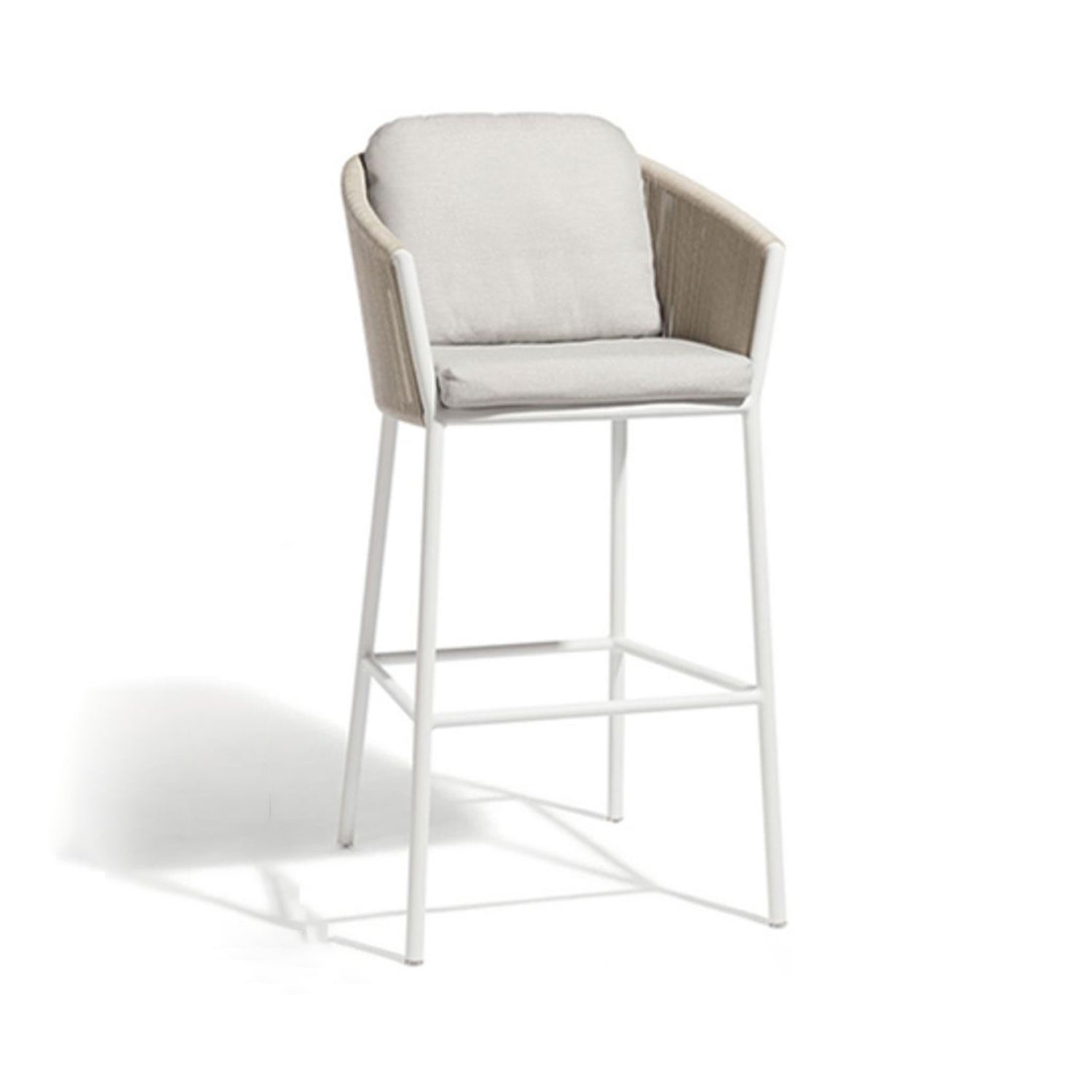 Boho Style Stone Dining Table 1/3 Pcs Dining Table Set with Chairs for Patio