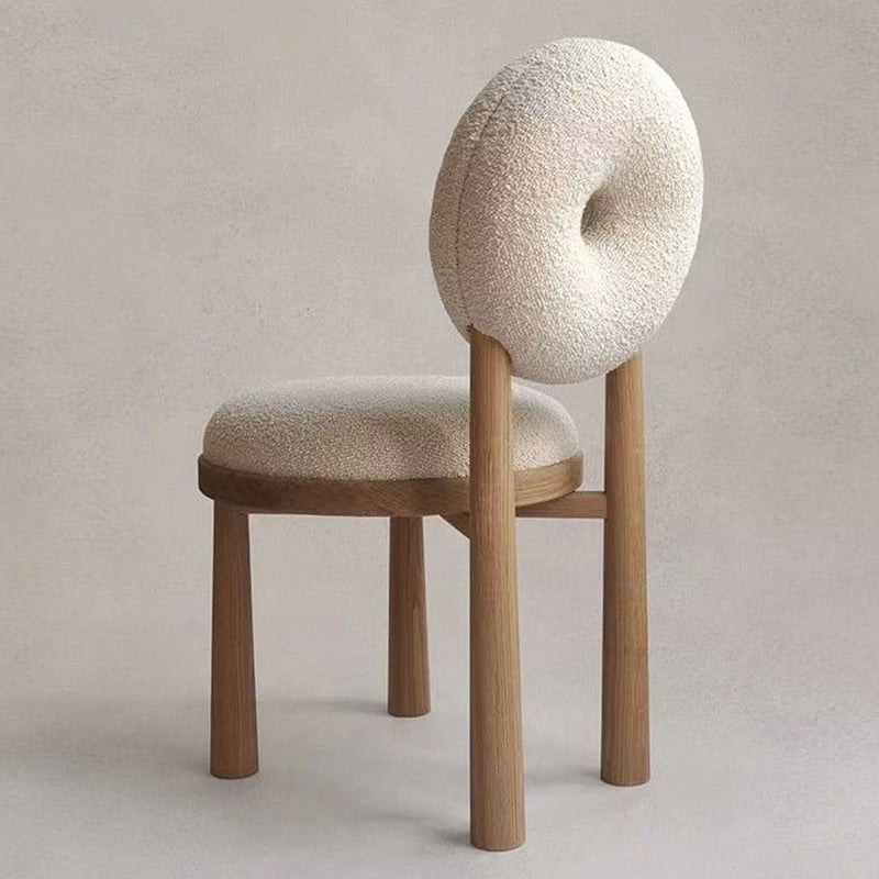 Upholstered Armless Dining Chairs King Louis Back Side Chair