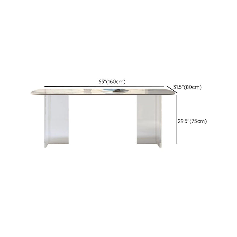 Modern 1/7 Pieces Dining Set Stone Dining Table for Kitchen Dining Room