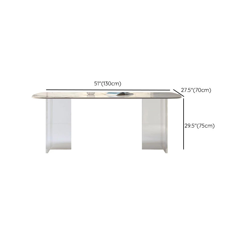 Modern 1/7 Pieces Dining Set Stone Dining Table for Kitchen Dining Room