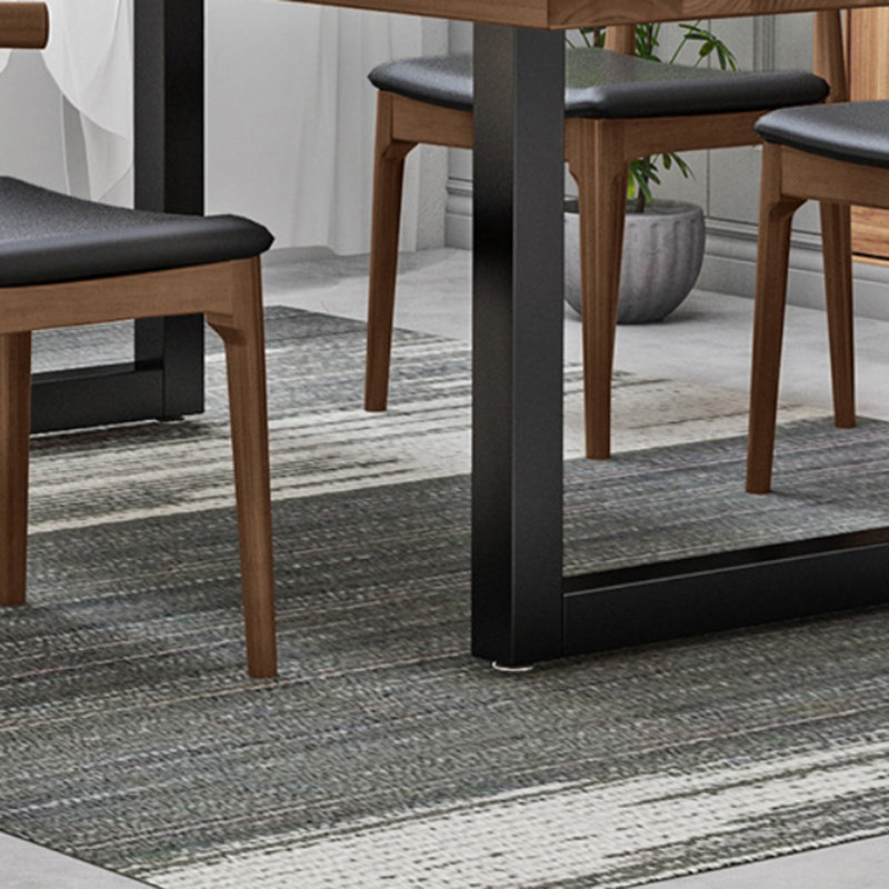 Modern 1/4/5/7 Pieces Dining Set Pine Wood Rectangle Dining Table for Kitchen