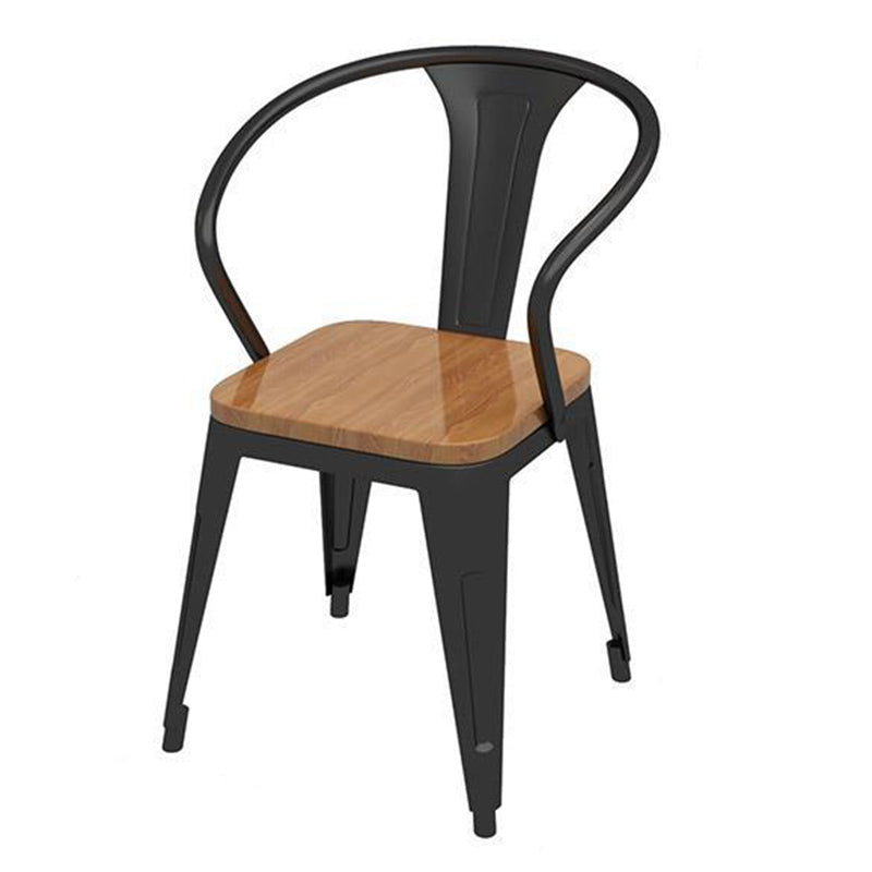 Industrial 1/5 Pieces Dining Set Rectangle Pine Wood Dining Table for Cafe