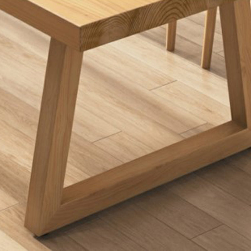 Industrial 1/4 Pieces Dining Set Rectangle Wood Dining Table for Dining Room