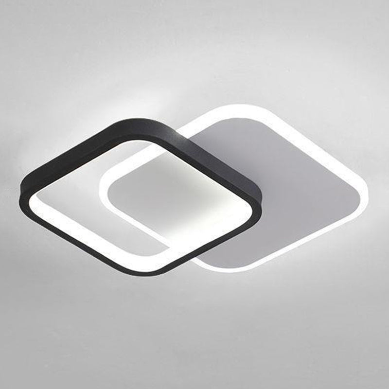 LED Ceiling Light Contemporary Flush Mount Lighting for Bedroom