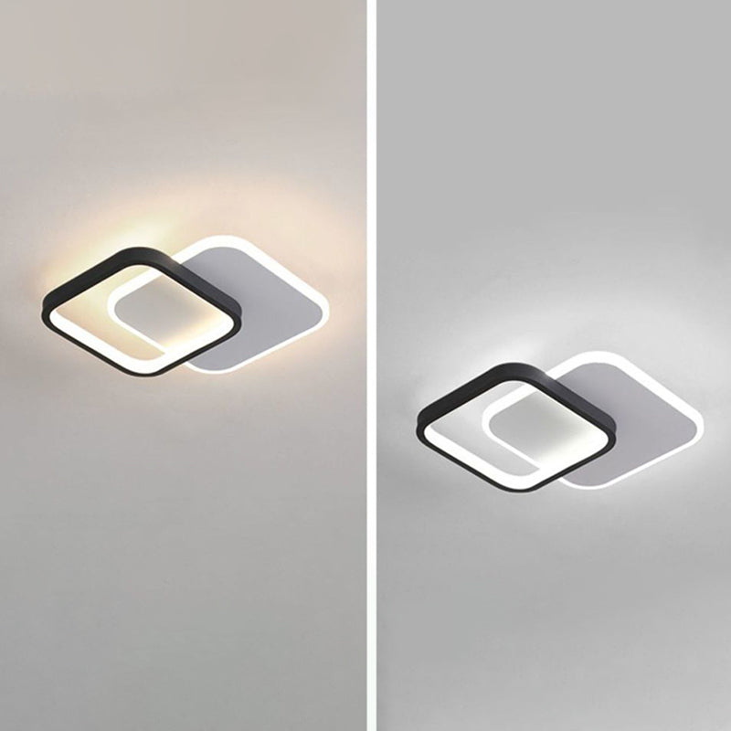 LED Ceiling Light Contemporary Flush Mount Lighting for Bedroom