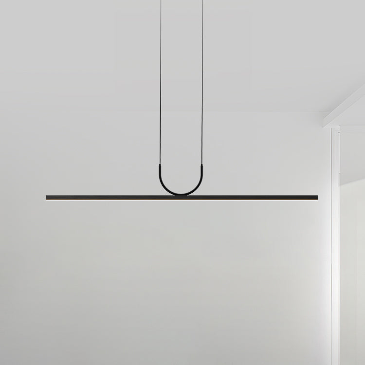 LED Simple Island Hanging Light Modern Island Light with Acrylic Shade for Dining Room
