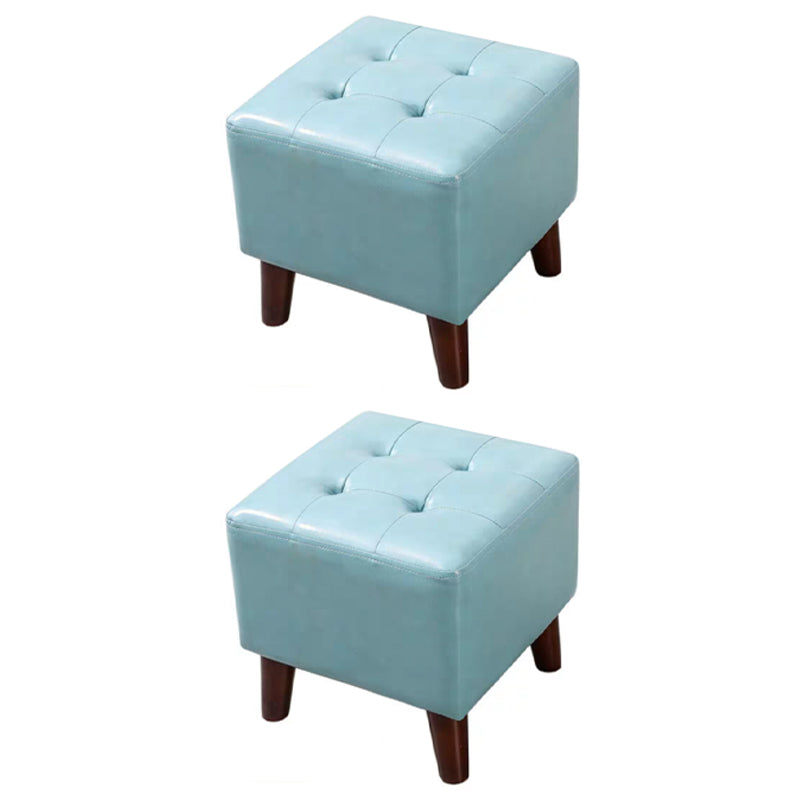 Yellow Modern Standard Stain Resistant Square Indoor Standard