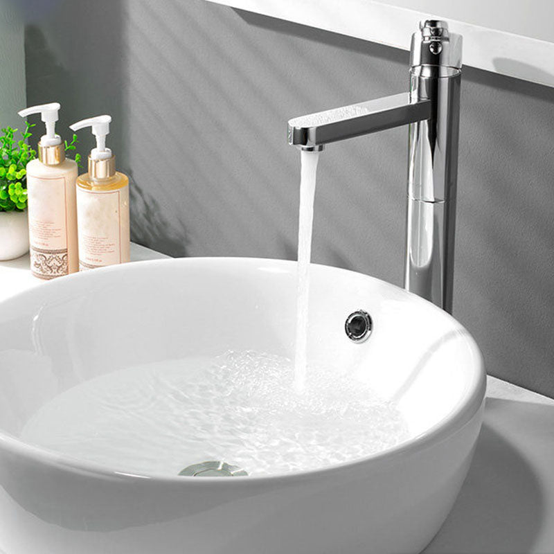 Classic Trough Bathroom Sink Solid Color Trough Sink with Overflow(Not Included Faucet)
