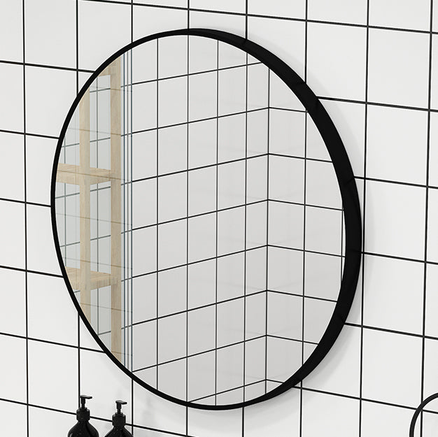 Freestanding Vanity Drawers Single Sink Rectangle Wood Frame Bathroom Vanity with Mirror