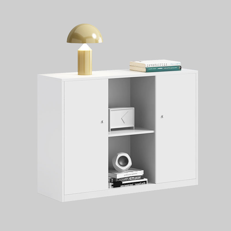 Modern Filing Cabinet Contrast Panel Wood File Cabinet for Home Office