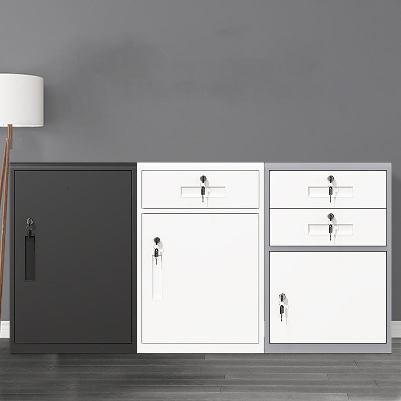 Classical File Cabinet Metal Vertical File Cabinet with Locking Drawers