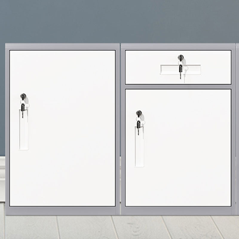 Classical File Cabinet Metal Vertical File Cabinet with Locking Drawers