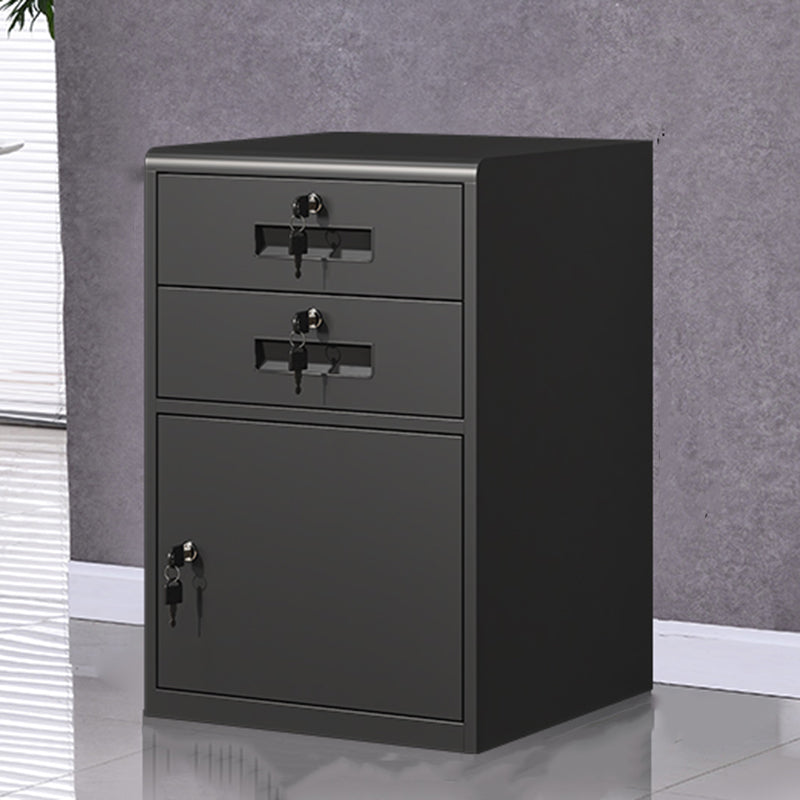 Classical File Cabinet Metal Vertical File Cabinet with Locking Drawers