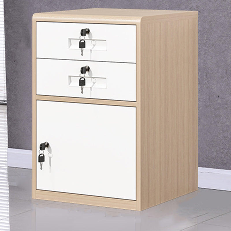 Classical File Cabinet Metal Vertical File Cabinet with Locking Drawers
