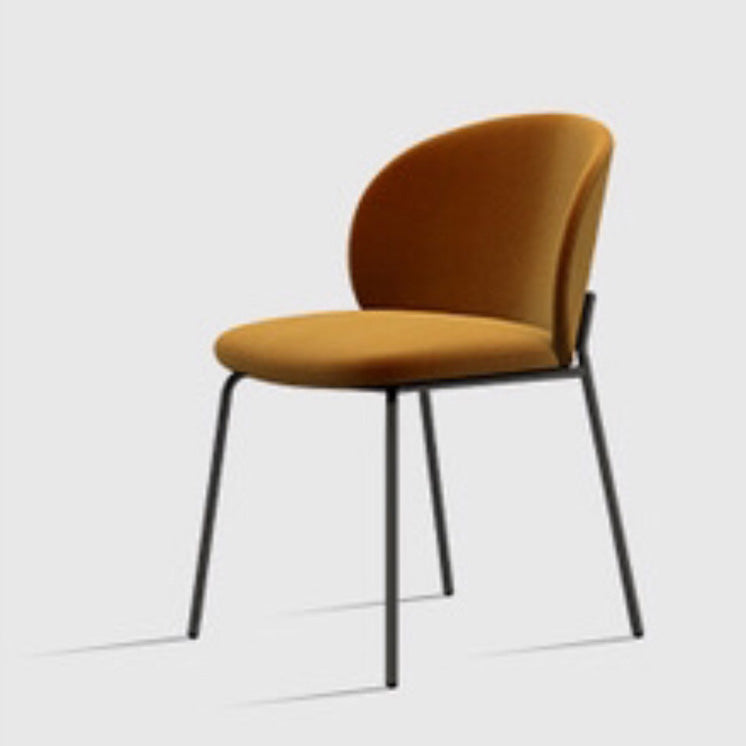 Industrial Style Indoor-Outdoor Chair Wingback Armless Chair Set