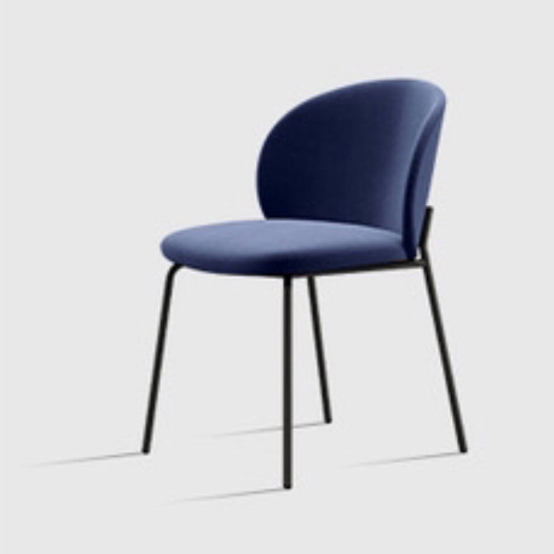 Industrial Style Indoor-Outdoor Chair Wingback Armless Chair Set