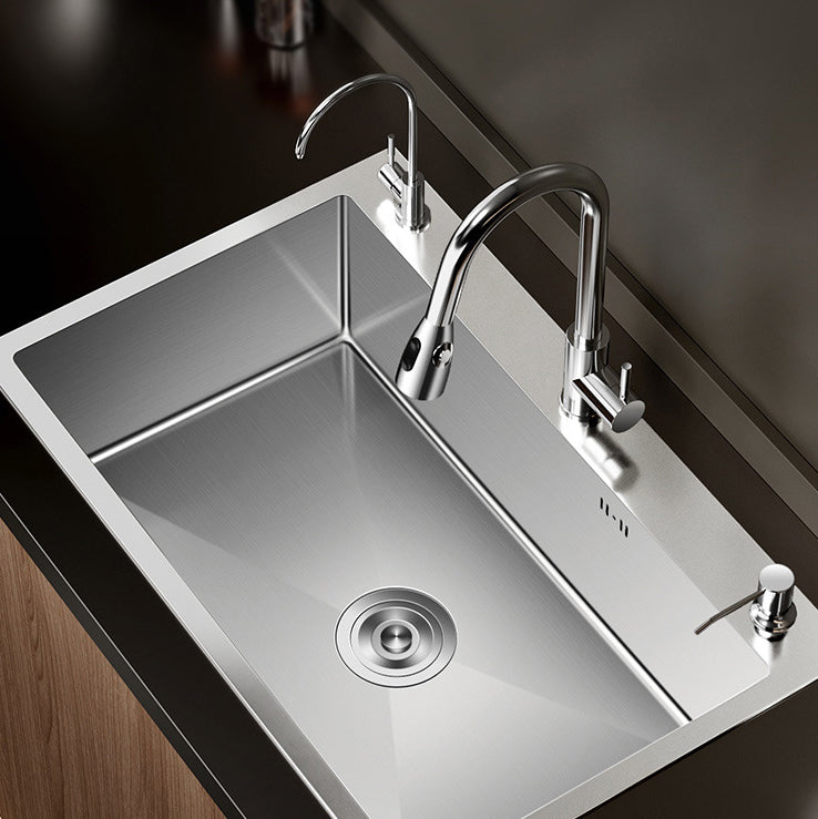 Contemporary Style Kitchen Sink Stainless Steel Non-slip Kitchen Sink