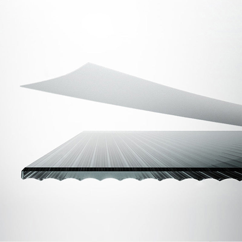 Matt Black Full Frame Single Sliding Door Shower Door, One-line Partition Bathroom Door