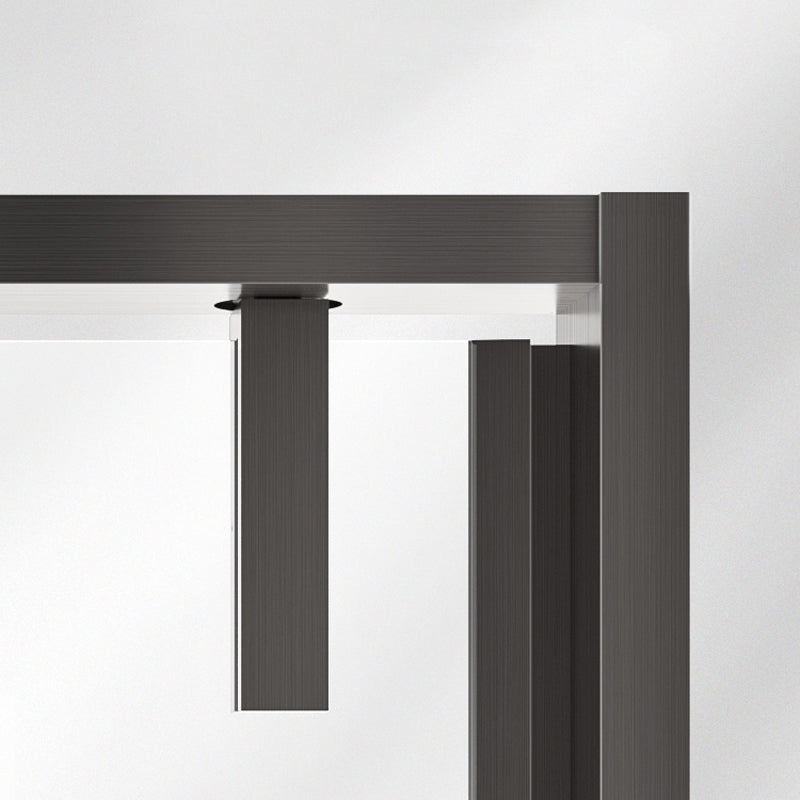 Single Sliding Semi Frameless Shower Door, Tempered Glass Shower Screen