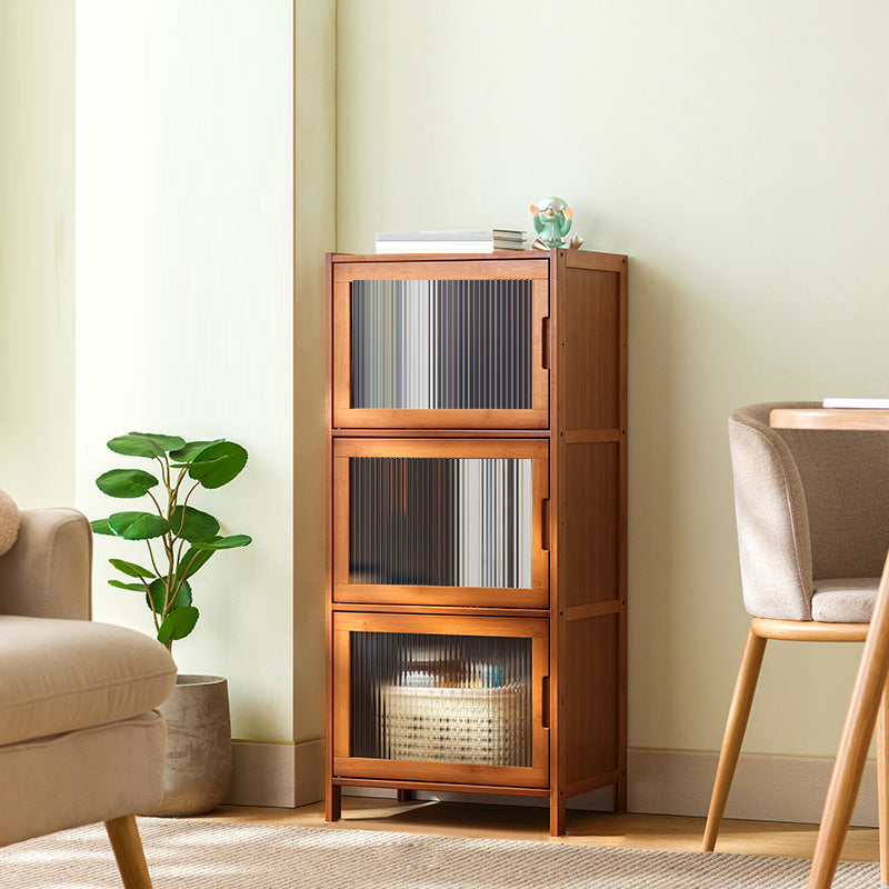 Industrial Rectangle Cabinet Glass Scratch Resistant Storage Cabinet