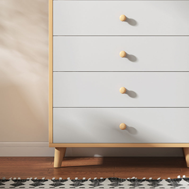 Contemporary Accent Chest with Chest and Solid Wood Straight Legs