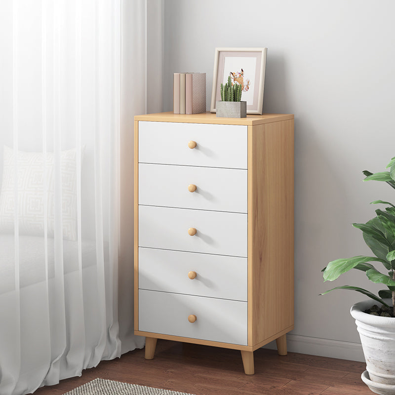 Contemporary Accent Chest with Chest and Solid Wood Straight Legs