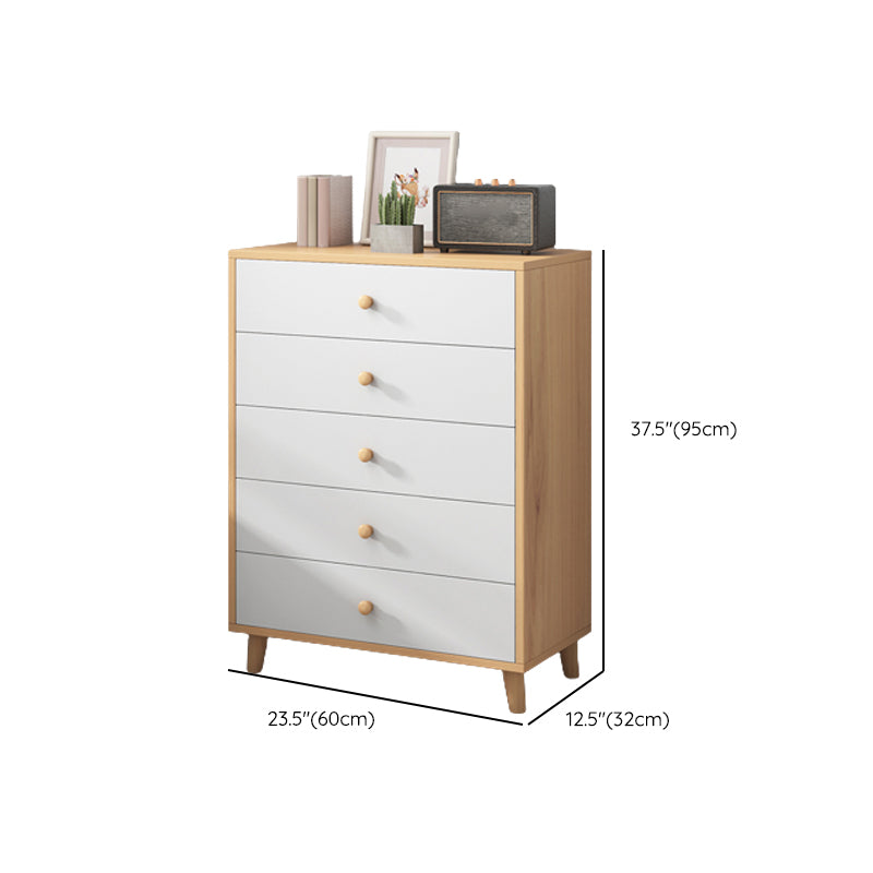 Contemporary Accent Chest with Chest and Solid Wood Straight Legs