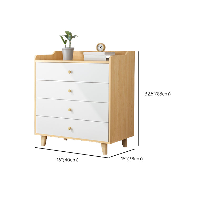 Contemporary Accent Chest with Chest and Solid Wood Straight Legs