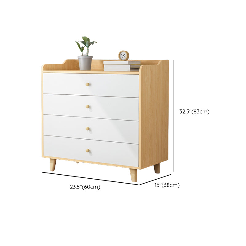 Contemporary Accent Chest with Chest and Solid Wood Straight Legs