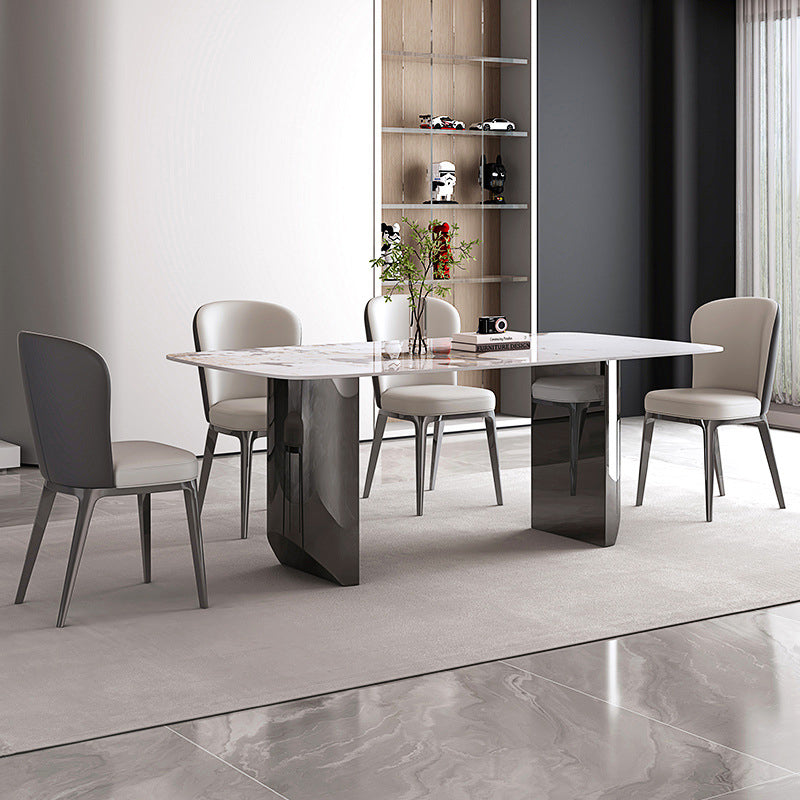 Rectangle Dining Table Sintered Stone Dining Table for Kitchen