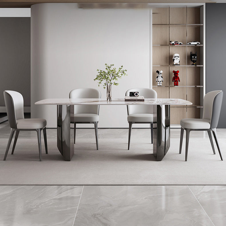 Rectangle Dining Table Sintered Stone Dining Table for Kitchen