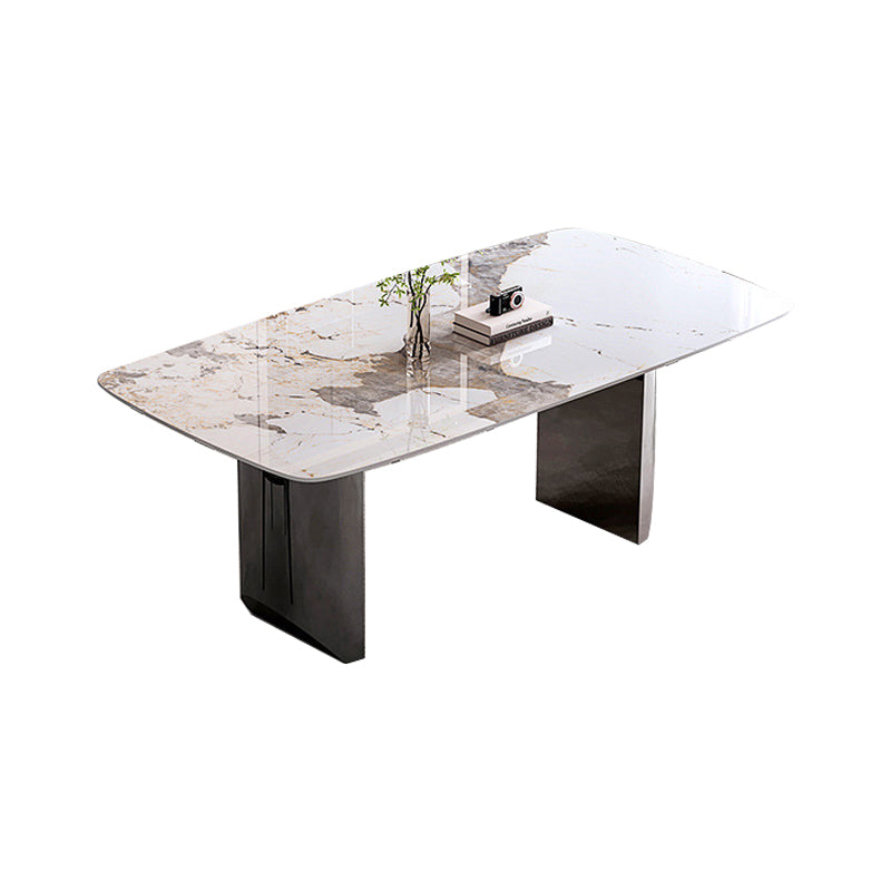Rectangle Dining Table Sintered Stone Dining Table for Kitchen