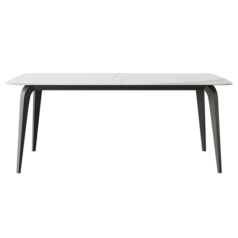 Rectangle Sintered Stone Dining Table Modern Dining Table for Kitchen