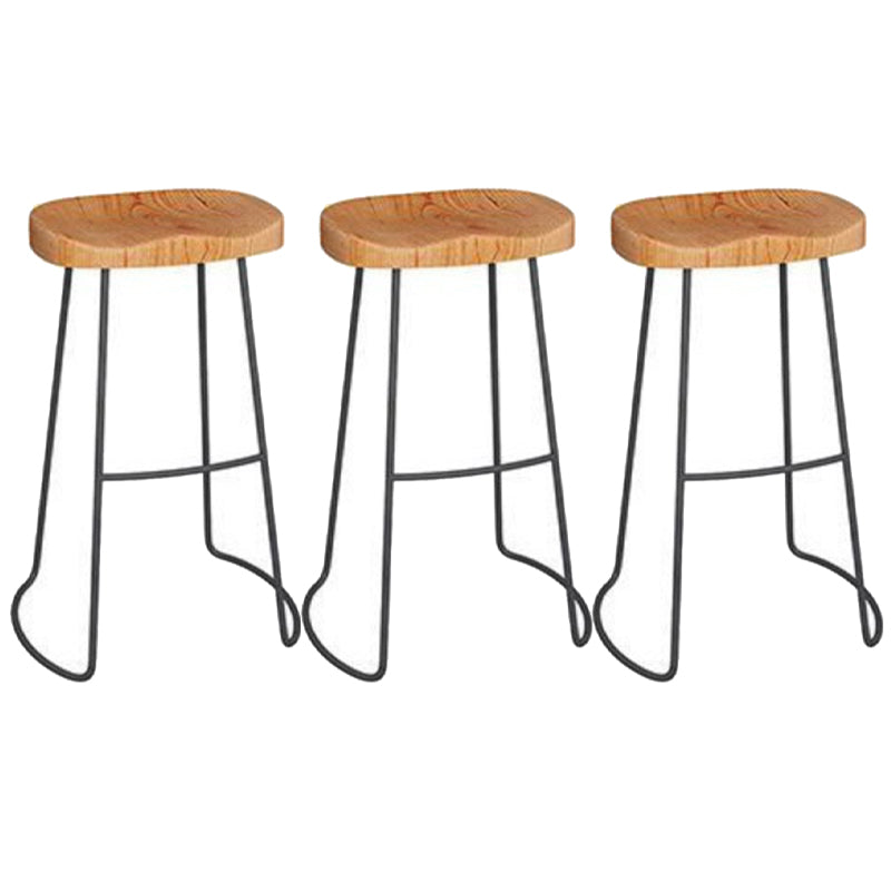 1/3/4 Pieces Bar Stool and Table Set Solid Wood Counter Set for Home