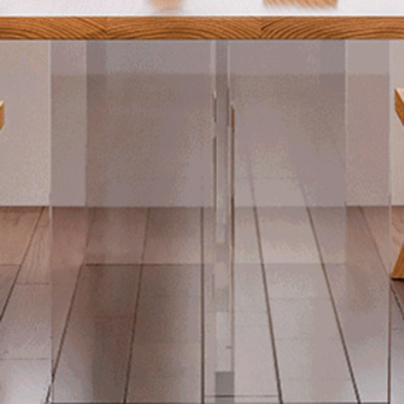 Modern 1/4/6 Pieces Dining Set Rectangle Wood Dining Table for Dining Room