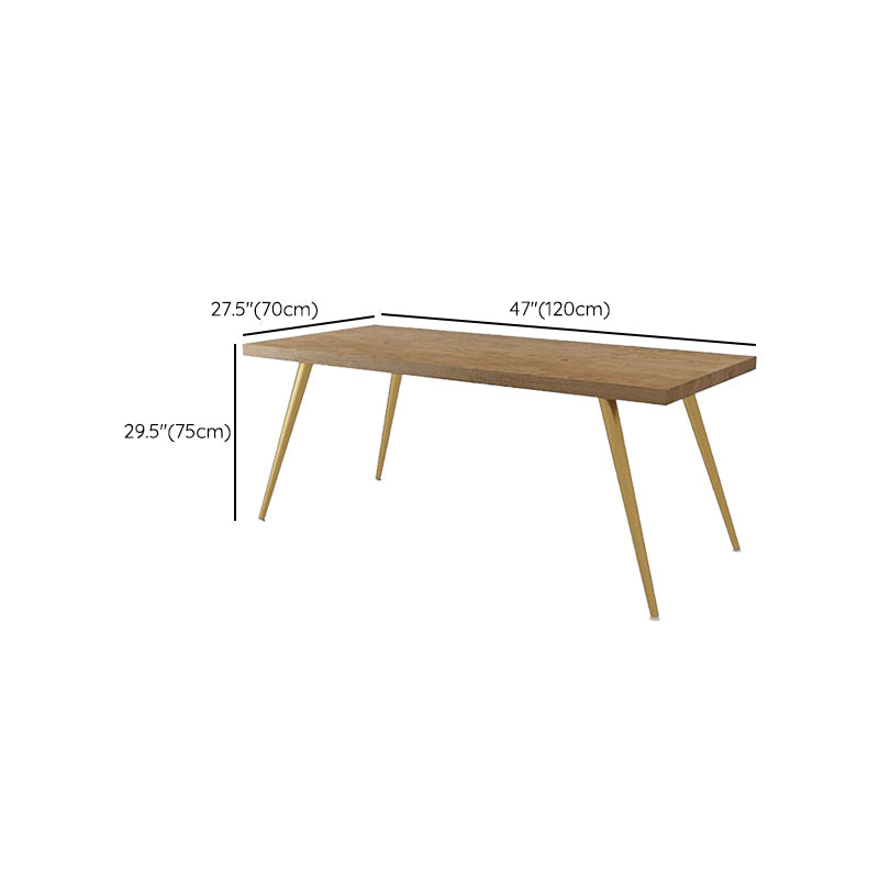 Modern 1/2/5 Pieces Dining Set Rectangle Pine Wood Dining Table for Kitchen