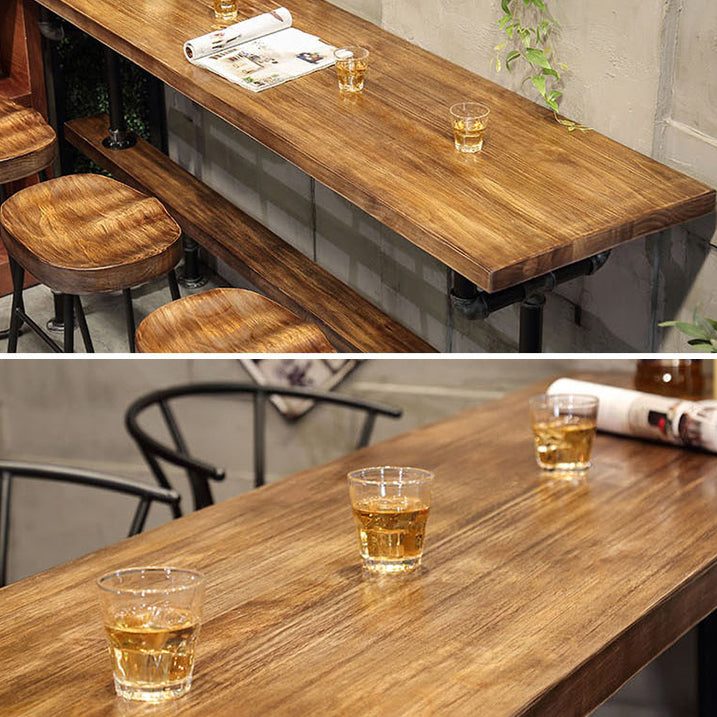 1/4/7 Pieces Pub Dining Set Rectangular Counter Height Pub Set