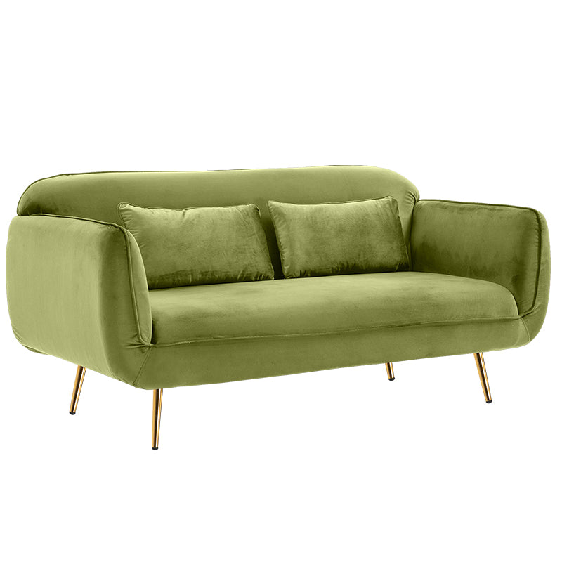 30" Wide Scandinavian Sofa Bed Fabric Cushions Seating with Pillows