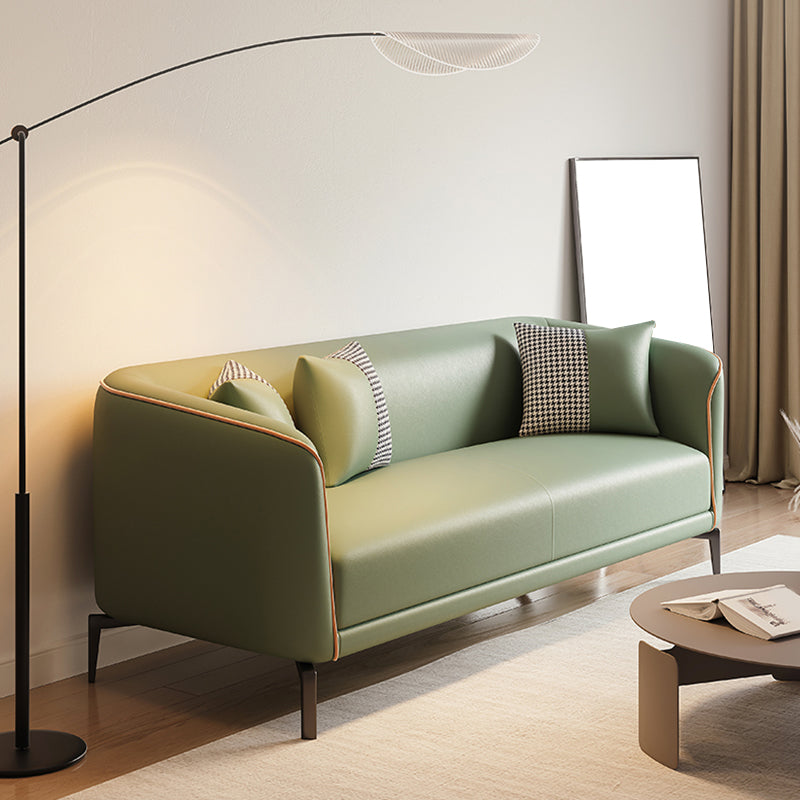 25" Wide Contemporary Sofa Bed Cushions Seating with Pillows