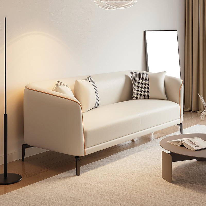 25" Wide Contemporary Sofa Bed Cushions Seating with Pillows