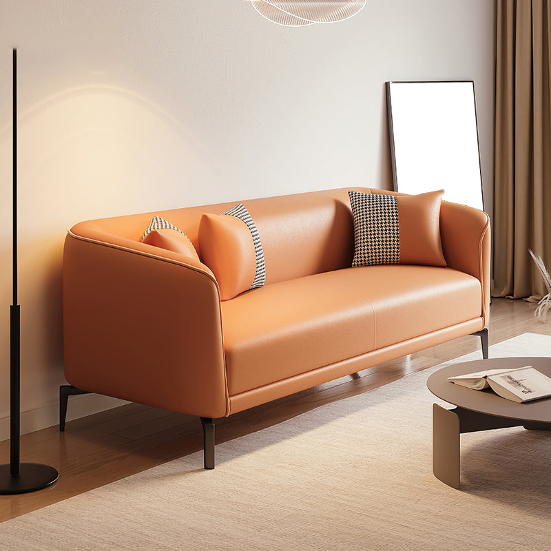 25" Wide Contemporary Sofa Bed Cushions Seating with Pillows