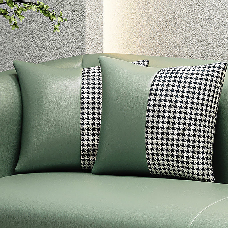 25" Wide Contemporary Sofa Bed Cushions Seating with Pillows