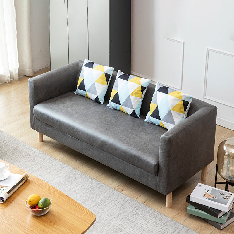 Contemporary Tight Back Tuxedo Arm Living Room Standard Seating