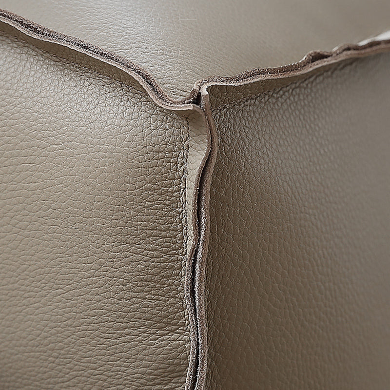 26"H Industrial Sofa Bed White Cushions Seating with Pillows