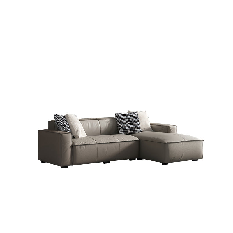 26"H Industrial Sofa Bed White Cushions Seating with Pillows