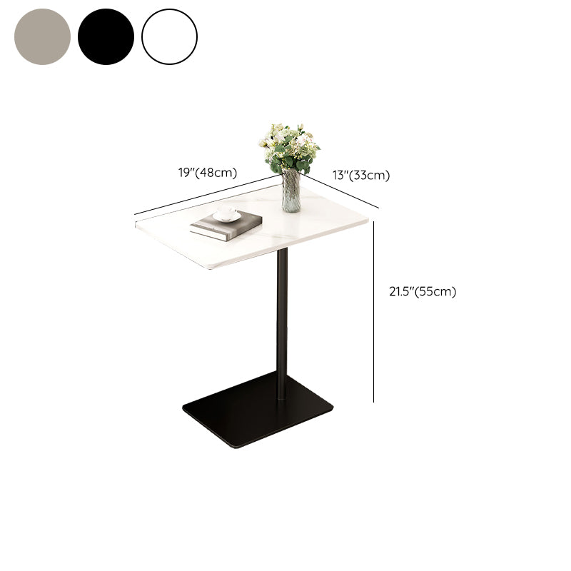 Contemporary C Side Table Sofa Side Accent Table Metal Corner Table