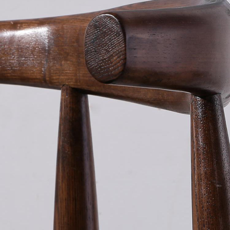 Faux Leather Dining Stools Industrial Bar Stool with Wood Base